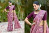 Vasudha By 5D Cotton Jari Printed Designer Sarees Wholesale Shop In Surat